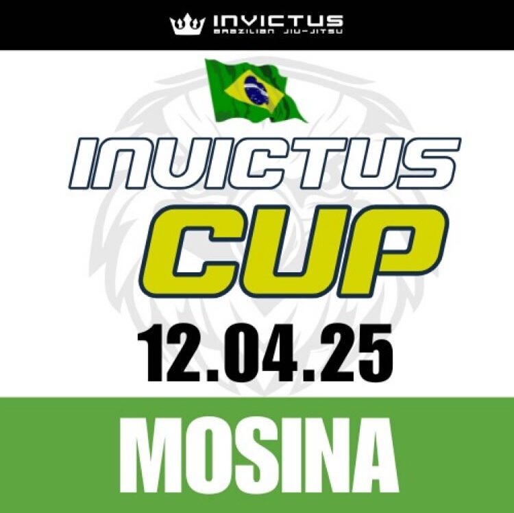 baner z logiem invictus bjj zawody bjj