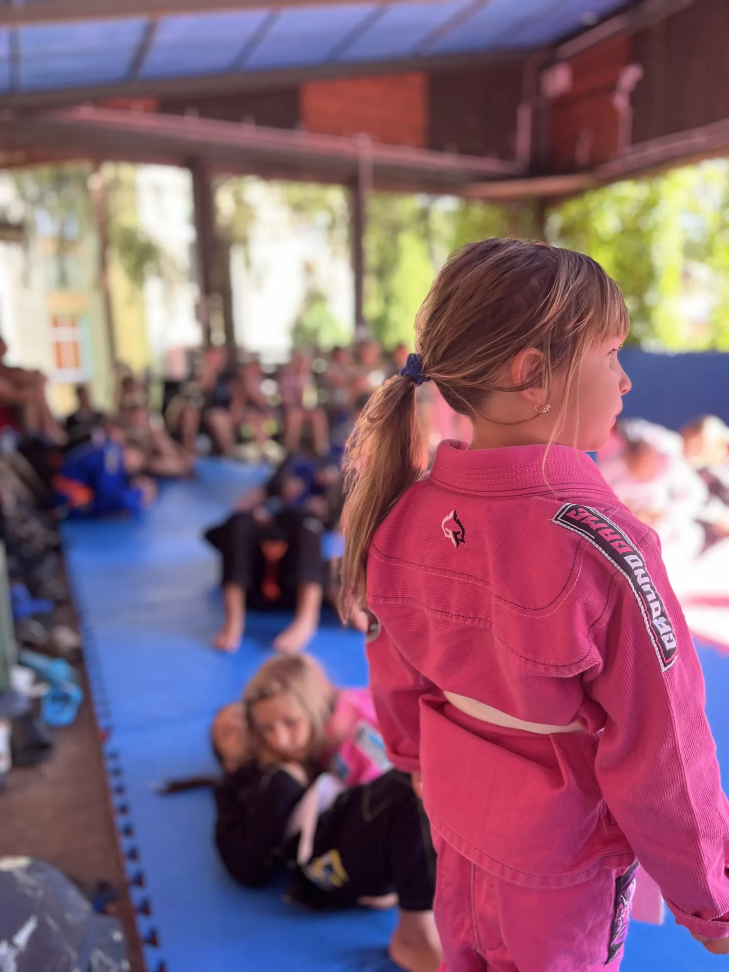 Dziecko w kimonie BJJ